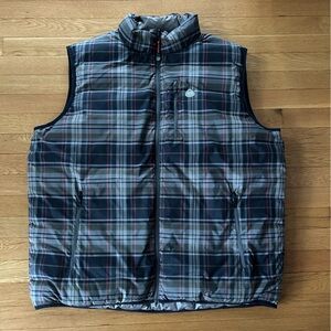 Plaid Puffer Vest